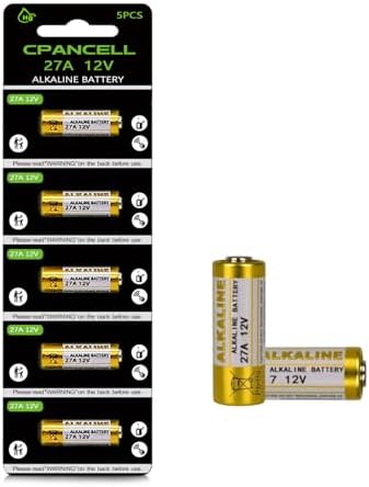 Baterías Alcalinas CPANCELL 27A 12V A27S MN27 L828 A27 12V - Paquete de 5 Piezas - imagen 1