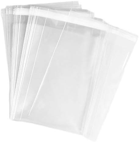 Bolsas de Celo Transparentes A1 4bar Resealables UNIQUEPACKING - Paquete de 100 Pcs 3 5/8 x 5 1/8 pulgadas - imagen 1
