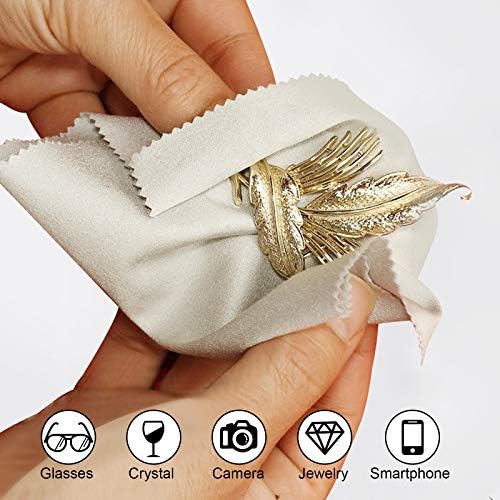 Paquete de 12 Paños de Microfibra de Colores Asortidos - 6 x 7 Paños para Limpiar Lentes, Celulares, Pantallas y Superficies Delicadas - imagen 3