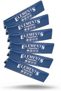 Papel para enrollar Elements Phantom King Size Slim – Ultra delgado, quema lenta, sabor suave, 32 hojas por paquete - Paquete de 6 - imagen 1