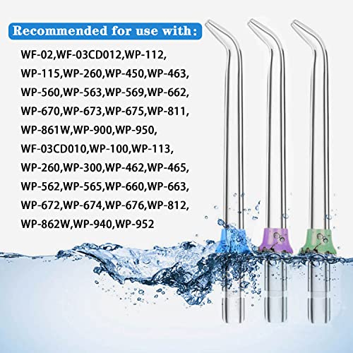 Puntas de Repuesto para Waterpik, Consejos de Reemplazo para Irrigadores Bucales de Otras Marcas (3 Puntas Clásicas) - imagen 5