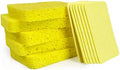 Paquete de 12 Esponjas de Celulosa CELOX, Esponjas Absorbentes para Lavado de Platos, Envoltura Individual, Amarillo, 4.3 x 2.8 x 0.8 - imagen 1
