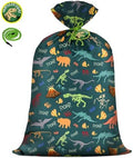 Bolsa de Regalo Jumbo KIDAJOY de Dinosaurio Extra Grande 36x56 Pulgadas para Cumpleaños de Niños, Fiesta Verde T-Rex, Decoraciones y Recuerdos - imagen 1