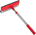 Limpiaparabrisas Profesional 2 en 1, Esponja y Banda de Goma Suave con Mango Retráctil de Acero Inoxidable (15.3-23.6) para Limpieza de Ventanas, - imagen 1