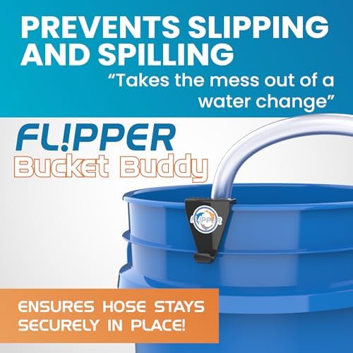 Organizador de Cubeta Flipper Bucket Buddy para Acuarios, Soporte para Manguera para Cubetas de 5 Galones, Caddy para Cambio de Agua en Peceras, - imagen 2