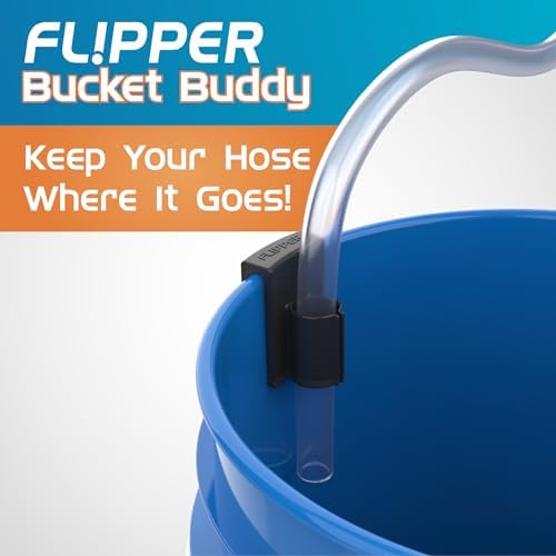 Organizador de Cubeta Flipper Bucket Buddy para Acuarios, Soporte para Manguera para Cubetas de 5 Galones, Caddy para Cambio de Agua en Peceras, - imagen 3