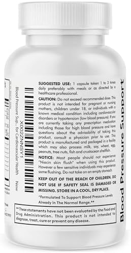 Suplemento Natural para la Presión Arterial Youth & Tonic con Espino, Hibisco y Hierbas Diuréticas Potentes | 30 Cápsulas para Mantener la Salud | - imagen 6