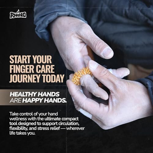 Anillo de Masaje para Dedos Rhino Skin Solutions | Paquete de 2 - imagen 3