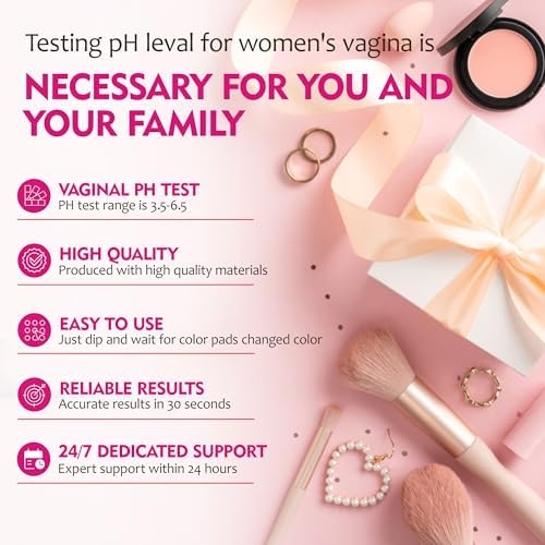 Tiras de Prueba de pH Vaginal, Kit de 50 Pruebas para Monitorear Infecciones por Hongos y BV, Equilibrio Confiable de Acidez y Alcalinidad - imagen 5