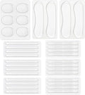 LLMSIX 34 Piezas de Grip de Silicón para Talones, Tiras Antideslizantes Transparentes Autoadhesivas para Zapatos, Tacones Altos y Sneakers para - imagen 1