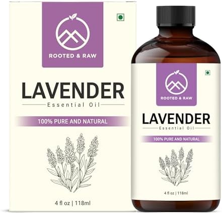 Aceite Esencial de Lavanda – Aceite de Lavanda para Difusor, Aromaterapia, Sueño, Piel y Cabello – Grande 4 fl oz con Gotero de Vidrio – ROOTED & RAW - imagen 7