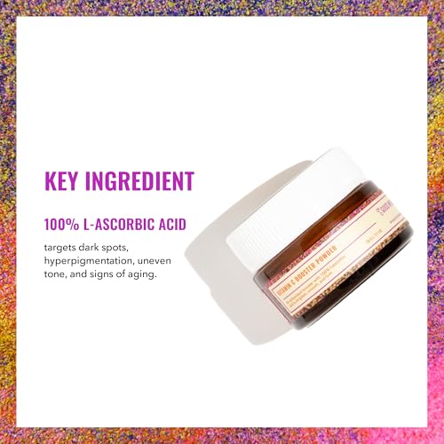 Good Molecules Polvo Potenciador de Vitamina C - 100% Ácido L-Ascórbico para la Producción de Colágeno - Suero Facial en Polvo Antienvejecimiento - imagen 3
