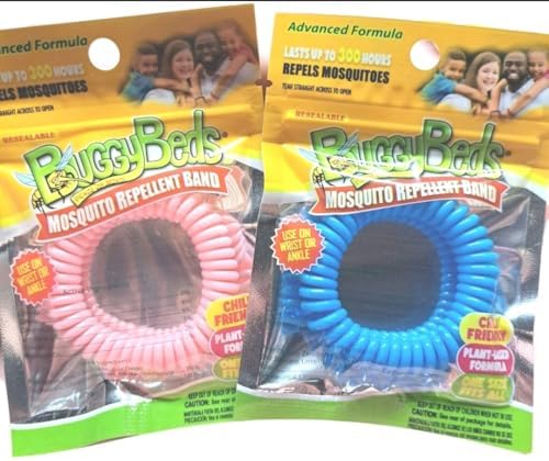 Pulsera Repelente de Mosquitos BuggyBands! Fórmula Avanzada, Segura para Niños, Libre de DEET, Talla Única, 1 Cuenta (Color Surtido) - imagen 1