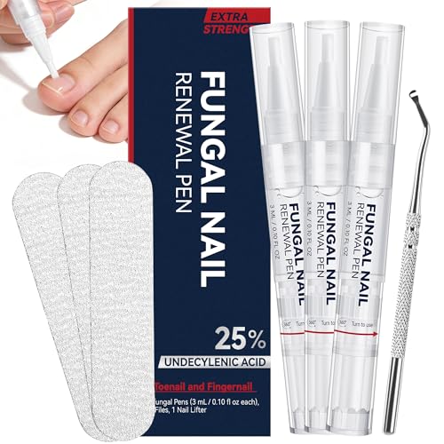 Tratamiento para Hongos en Uñas Extra Fuerte, Lápiz para Hongos en Uñas y Dedos con 25% Ácido Undecilénico y 1% Tolnaftato para Mejorar Uñas - imagen 1