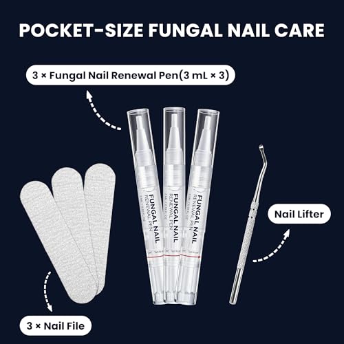 Tratamiento para Hongos en Uñas Extra Fuerte, Lápiz para Hongos en Uñas y Dedos con 25% Ácido Undecilénico y 1% Tolnaftato para Mejorar Uñas - imagen 2