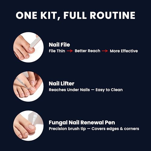 Tratamiento para Hongos en Uñas Extra Fuerte, Lápiz para Hongos en Uñas y Dedos con 25% Ácido Undecilénico y 1% Tolnaftato para Mejorar Uñas - imagen 6