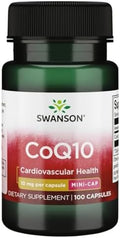 Swanson CoQ10 - Mini Cápsulas de 10 mg, 100 Cápsulas - imagen 1