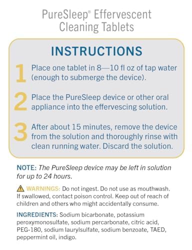 Tabletas de Limpieza PureSleep - imagen 3