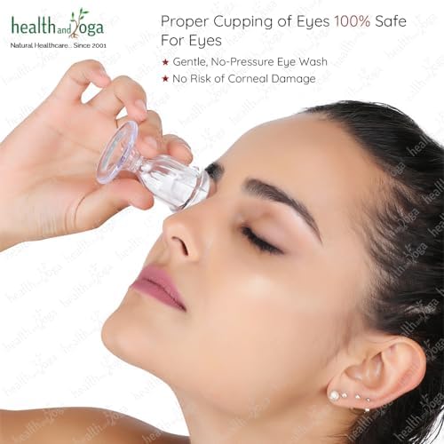 Tazas Transparentes para Lavado de Ojos ChillEyes - Limpieza Efectiva con Contenedor de Almacenamiento - Diseño Ergonómico (2 Pzs.) - imagen 6