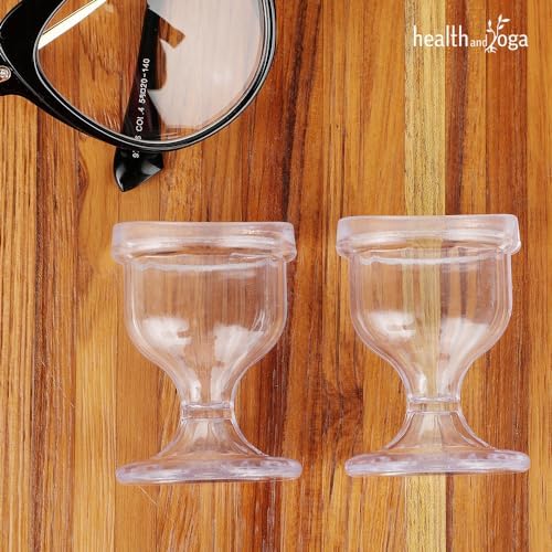 Tazas Transparentes para Lavado de Ojos ChillEyes - Limpieza Efectiva con Contenedor de Almacenamiento - Diseño Ergonómico (2 Pzs.) - imagen 7