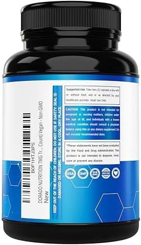 Suplemento de Trimetilglicina TMG 1,000mg por Porción (Suministro de 3 Meses) - Control de Homocisteína - Betaína Anhidra - Vegano, Tercera Parte - imagen 3