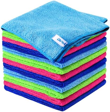 Toalla de Microfibra Premium Ovwo 12 Piezas, Absorbente y Perfecta para Cocina, Trapo para Platos y Limpieza del Hogar - imagen 1