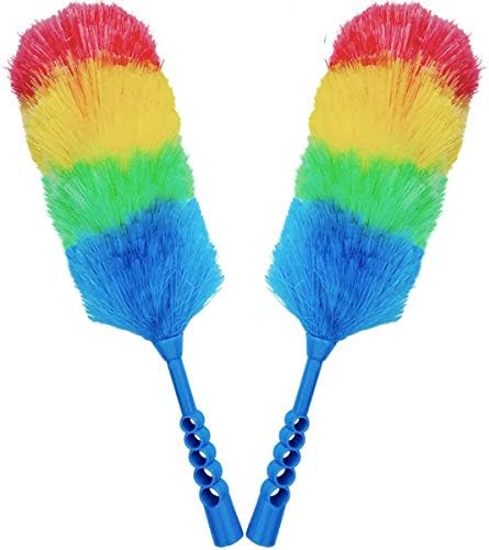Paquete de 2 plumadores estáticos Tockrop de 19” - Lavables y flexibles, con más fibras y cabezal más grande para menos pérdida de fibra - imagen 1