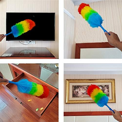 Paquete de 2 plumadores estáticos Tockrop de 19” - Lavables y flexibles, con más fibras y cabezal más grande para menos pérdida de fibra - imagen 3