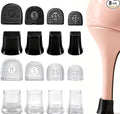 8 Pairs (4 Tamaños) Protectores de Tacones para Tacones Altos, Tapones Antideslizantes U-Shape para Césped, Baile y Eventos al Aire Libre, Reducción - imagen 1