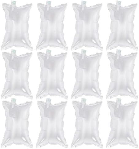 Bolsas de aire para embalaje, 100 piezas de cojines inflables de 4x8 pulgadas, material de empaque para envío y relleno de cajas - imagen 1