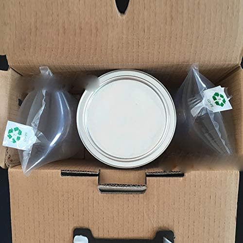 Bolsas de aire para embalaje, 100 piezas de cojines inflables de 4x8 pulgadas, material de empaque para envío y relleno de cajas - imagen 6