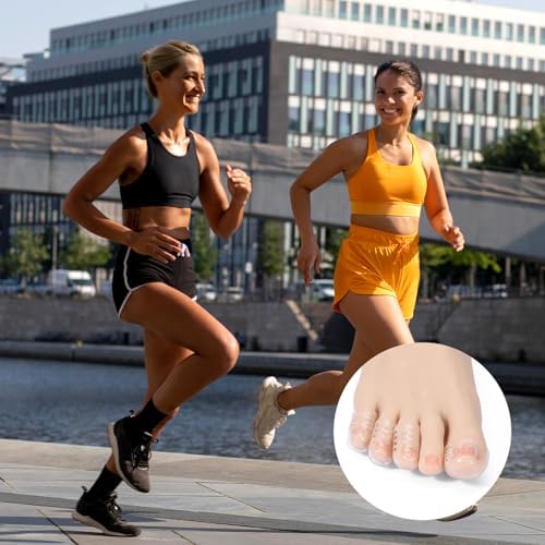 50 Piezas de Protectores de Dedos de Silicón Antifricción, Fundas de Gel Transparentes y Transpirables para Mujeres y Hombres - imagen 5