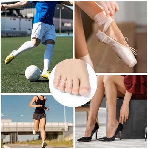 50 Piezas de Protectores de Dedos de Silicón Antifricción, Fundas de Gel Transparentes y Transpirables para Mujeres y Hombres - imagen 7