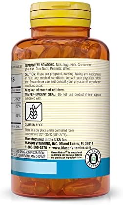 MASON NATURAL Calcio de Rápida Absorción con Vitamina D3 - Fortalece la Función Muscular y Apoya Huesos Saludables, 60 Softgels - imagen 3