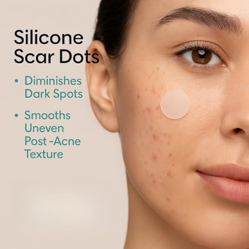 PARCHES PUREEASE para Cicatrices de Acné y Manchas Oscuras – Dots de Silicona No Adhesivos, Suaves para Piel Sensible – Ultra Delgados y - imagen 3