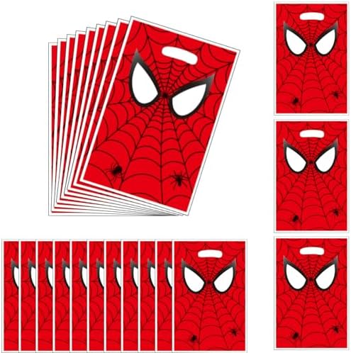 Bolsas de regalo sAleix para fiesta de Spidey 30PCS, suministros y decoraciones. Perfectas para fiestas de caricaturas, ideales para niños y eventos - imagen 1