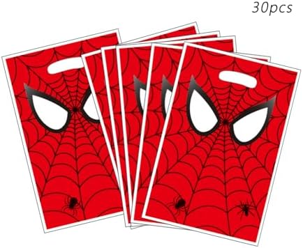Bolsas de regalo sAleix para fiesta de Spidey 30PCS, suministros y decoraciones. Perfectas para fiestas de caricaturas, ideales para niños y eventos - imagen 2