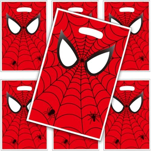 Bolsas de regalo sAleix para fiesta de Spidey 30PCS, suministros y decoraciones. Perfectas para fiestas de caricaturas, ideales para niños y eventos - imagen 3