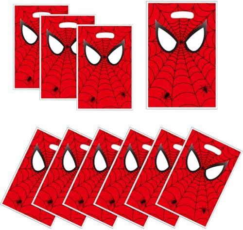 Bolsas de regalo sAleix para fiesta de Spidey 30PCS, suministros y decoraciones. Perfectas para fiestas de caricaturas, ideales para niños y eventos - imagen 5