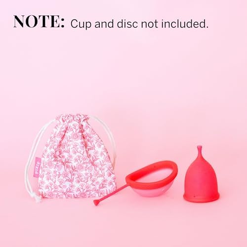 Bolsa de Almacenamiento para Copa Menstrual Pixie - Funda Reutilizable de 100% Algodón Orgánico para Copas, Discos y Bolas de Kegel - Mantén tu Copa - imagen 4