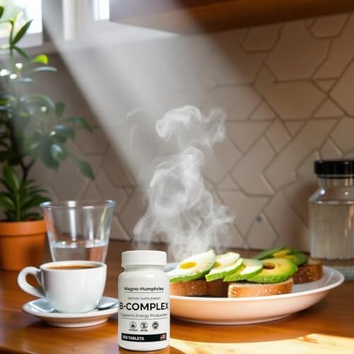 Magno-Humphries Complejo de Vitaminas B - 100 Tabletas | Soporte Energético y Nervioso | Vitaminas B Balanceadas | Suplemento Dietético | 100 Días de - imagen 4