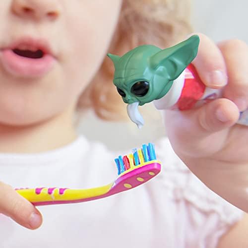 2022 New Baby Y-oda Toothpaste Topper Cap The Mandalorian Y-oda Baby Toothpaste Dispenser for Kids, Star Wars Fans Gift Box - imagen 2