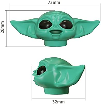 2022 New Baby Y-oda Toothpaste Topper Cap The Mandalorian Y-oda Baby Toothpaste Dispenser for Kids, Star Wars Fans Gift Box - imagen 4