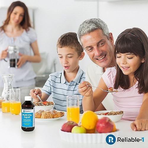 Multi-Vitaminas Líquidas para Adultos Reliable-1 Laboratories | Suplemento Antioxidante para Inmunidad, Metabolismo y Energía | 8 FL.OZ. - imagen 3