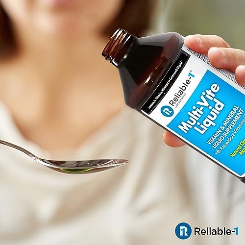 Multi-Vitaminas Líquidas para Adultos Reliable-1 Laboratories | Suplemento Antioxidante para Inmunidad, Metabolismo y Energía | 8 FL.OZ. - imagen 4