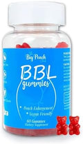 Gomitas BBL para Mujeres - Soporte de Crecimiento de Durazno con Colágeno, Mezcla Herbal y Biotina, Multivitamínicos Veganos para Curvas Naturales - imagen 1