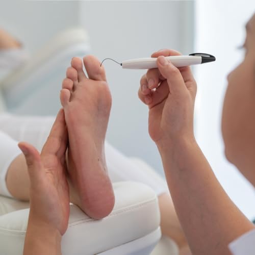 Juego de 12 Plumas Monofilamento para Prueba de Neuropatía, Pluma Retráctil de 10g para Diabéticos, Probe de Contacto para Piel y Nervios - imagen 2
