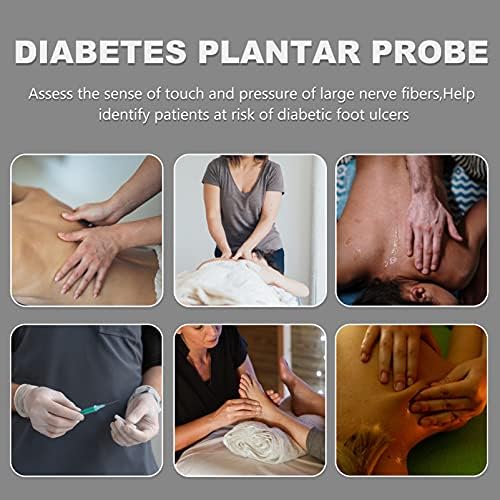 Juego de 12 Plumas Monofilamento para Prueba de Neuropatía, Pluma Retráctil de 10g para Diabéticos, Probe de Contacto para Piel y Nervios - imagen 6