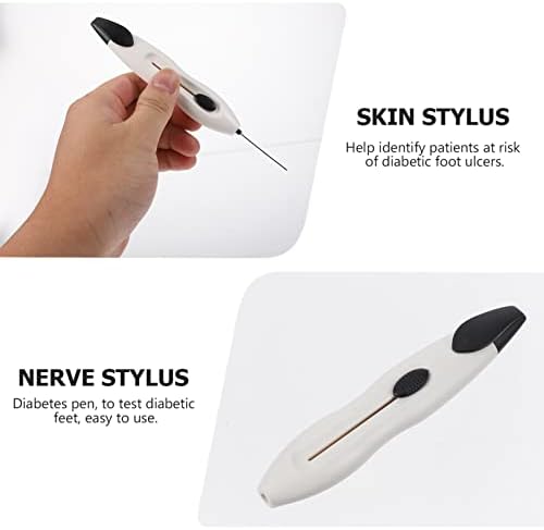 Juego de 12 Plumas Monofilamento para Prueba de Neuropatía, Pluma Retráctil de 10g para Diabéticos, Probe de Contacto para Piel y Nervios - imagen 7