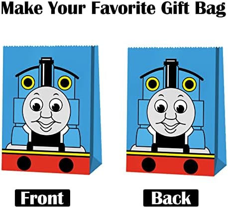 Bolsas de Caramelo WQT de 24 Piezas - Recuerdos para Fiesta de Tren y Suministros para Cumpleaños - Bolsas de Regalo - imagen 5